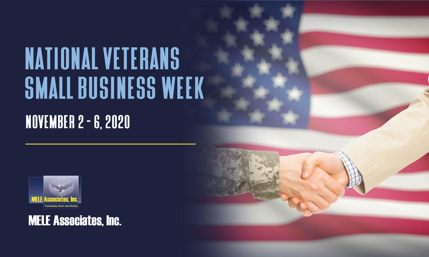 MELE Associates, Inc. Celebrates National Veterans Small Business Week