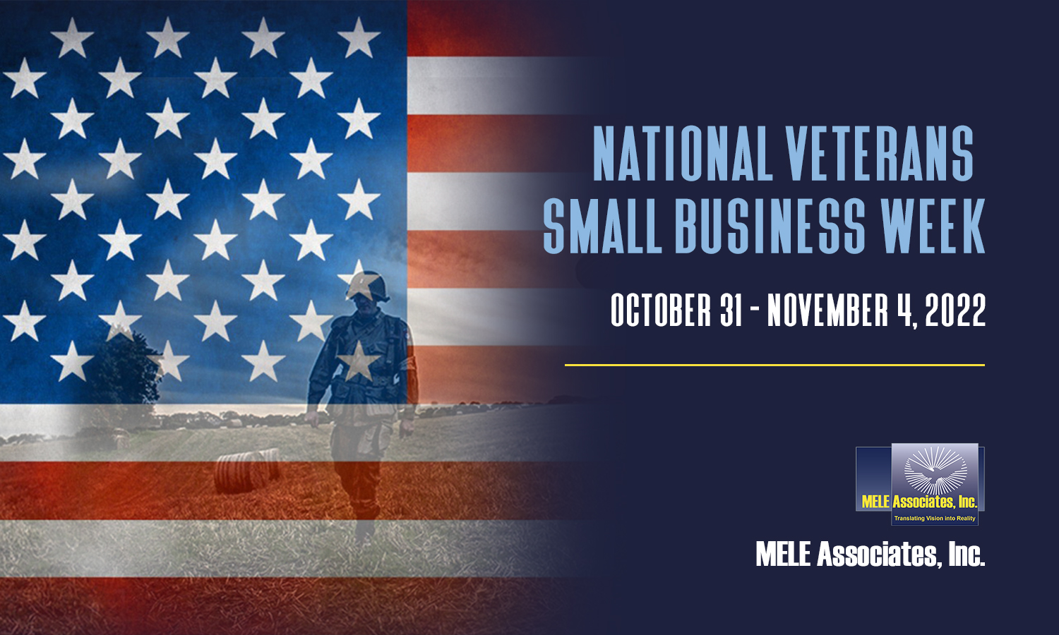 MELE Associates, Inc. Celebrates National Veterans Small Business Week