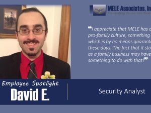 Employee Spotlight: David E.