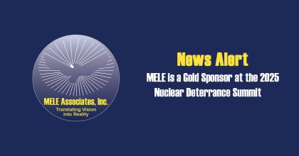 MELE a Gold Sponsor of 2025 Nuclear Deterrence Summit